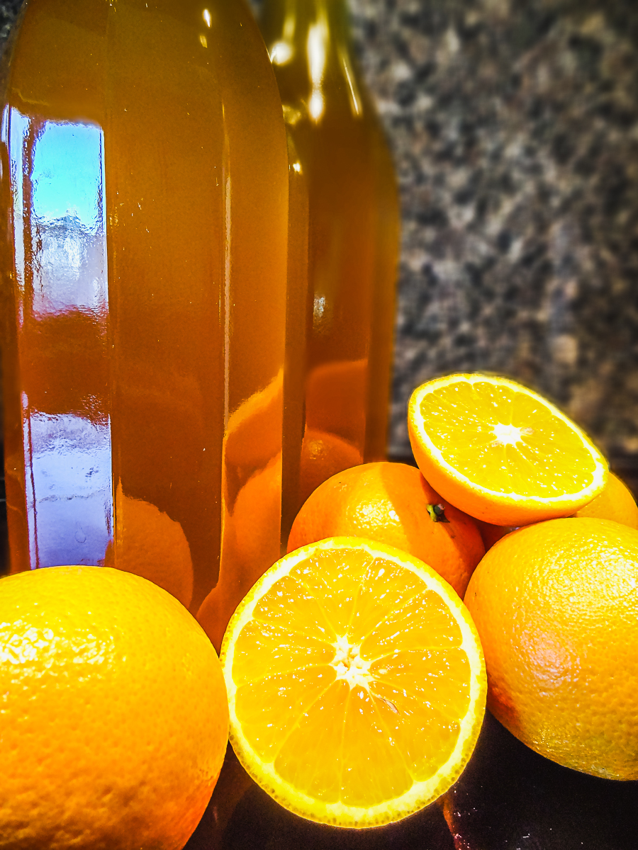 Pomerančový sirup (šťáva)